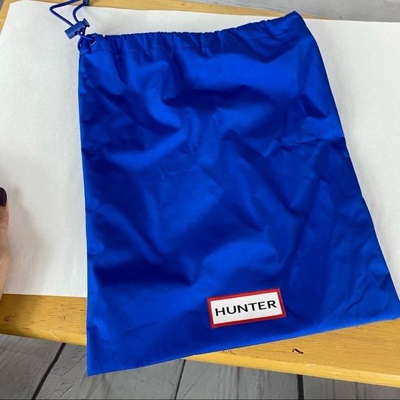 HUNTER blue dust bag 12" by 9.5" - Picture 1 of 3
